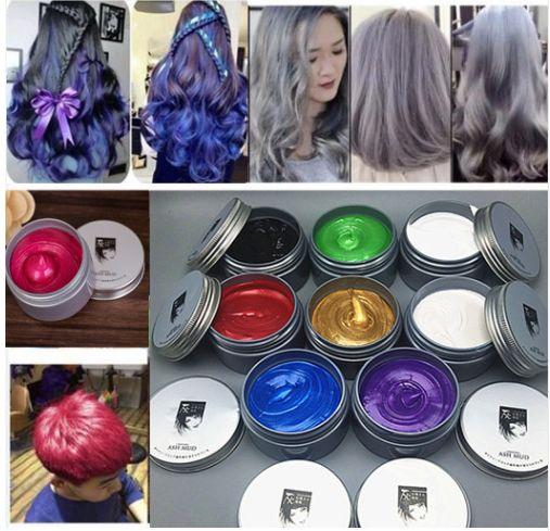 Color Hair Wax