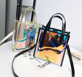 transparent shoulder bags