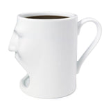 Face Shape Ceramic Coffee Cup Mug